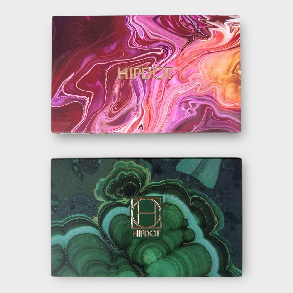 NEW Bundle of 2 Hipdot Eyeshadow Palettes Zion & Cenote
